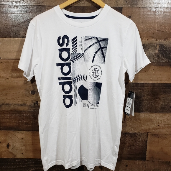 adidas Other - Adidas NWT basketball, baseball, soccer graphic